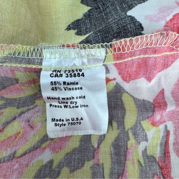 Uncle Frank Vibrant Bold Floral Sleeveless Shift Dress SZ S - Picture 11 of 12